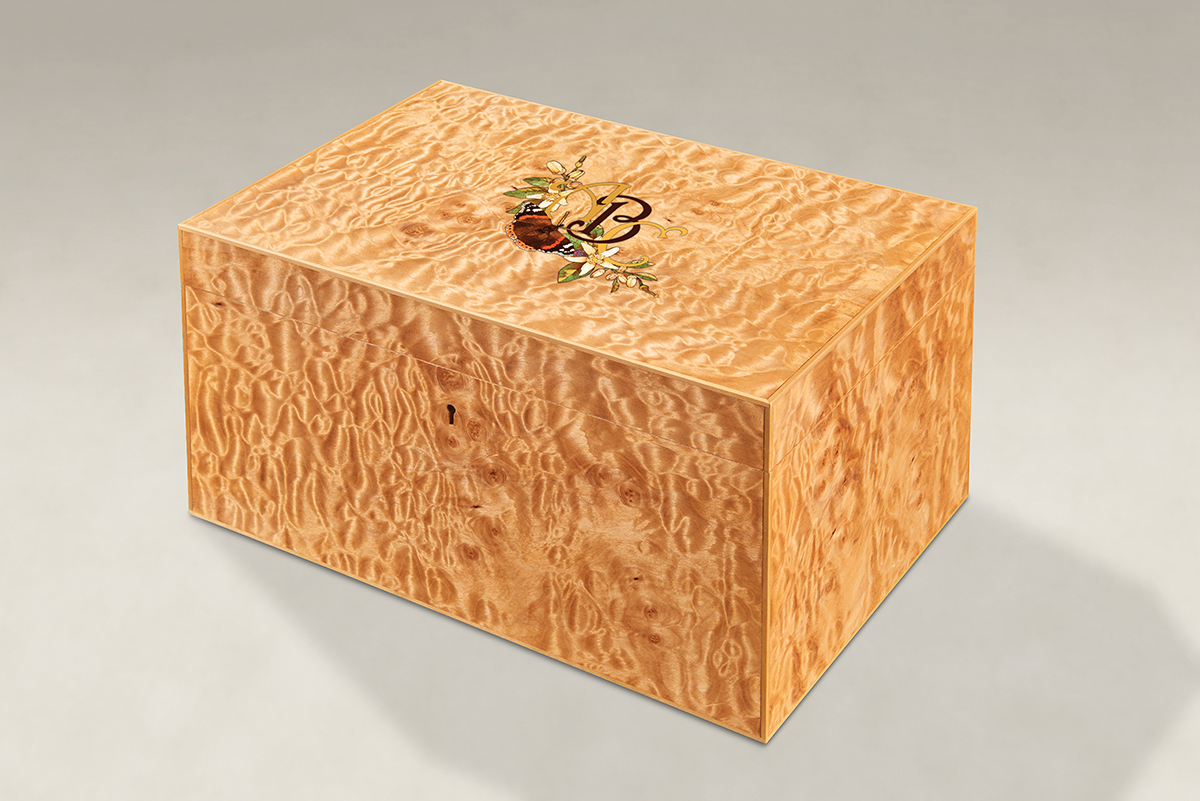 Distinguish Your Quilted Maple Strung Memory Boxes - Large